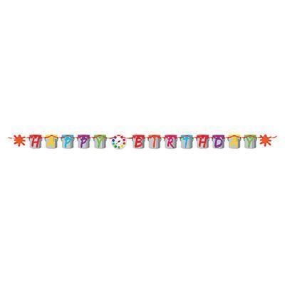 Art Party Ribbon Banner-Artist Themed Birthday Supplies-Party Things Canada