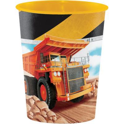 Big Dig Construction Plastic Favor Cup-Party Things Canada