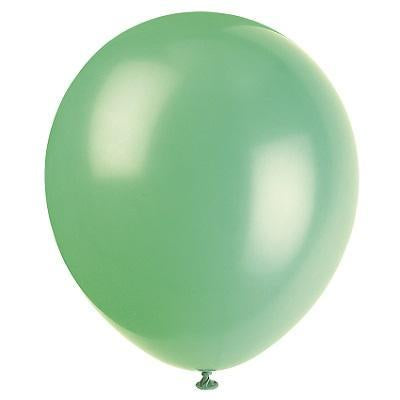 Emerald Green Latex Balloons-Solid Color Latex Balloons-Party Things Canada