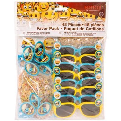 Emoji Party Favors Assortment Pack-Emojies Themed Birthday Supplies-Party Things Canada