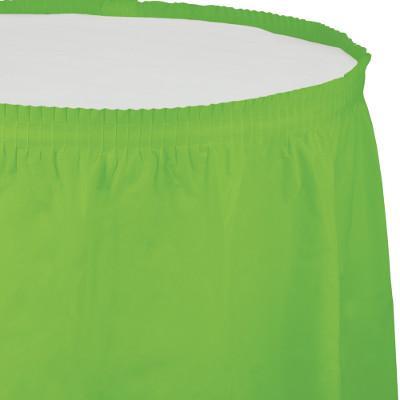 Fresh Lime Plastic Table Skirt-Hunting Themed Birthday Supplies-Party Things Canada