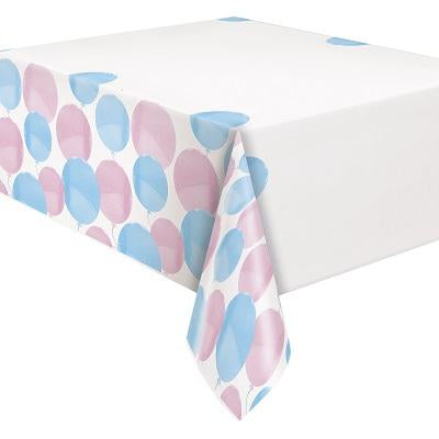 Gender Reveal Plastic Tablecover - Party Things Canada