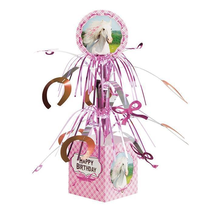 Heart My Horse Cascade Centerpiece-Girl Horses Cowgirl Themed Birthday Supplies-Party Things Canada