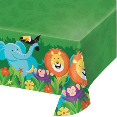 Jungle Safari Plastic Tablecover-Party Things Canada