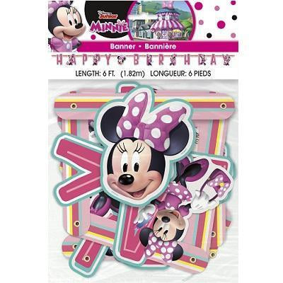 New Minnie Mouse Jointed Banner-Party Things Canada
