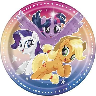 New My Little Pony Luncheon Plates-Party Things Canada