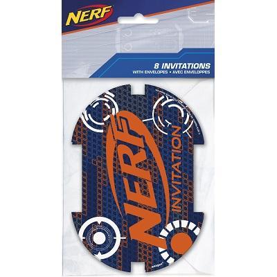 Nerf Invitations-Party Things Canada