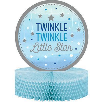One Little Star Boy Centerpiece-Twinkle Little Star Boy 1st Birthday Baby Shower-Party Things Canada