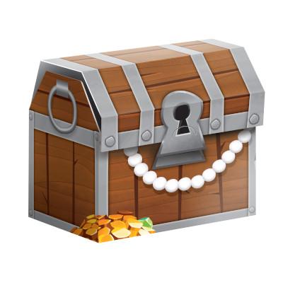 Pirate Treasure Favor Boxes-Party Things Canada