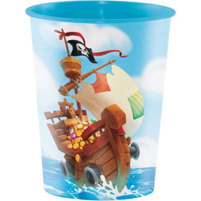 Pirate Treasure Plastic Favor Cup-Party Things Canada