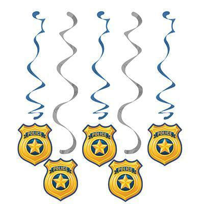 Police Party Dizzy Danglers-Cops Themed Birthday Supplies-Party Things Canada