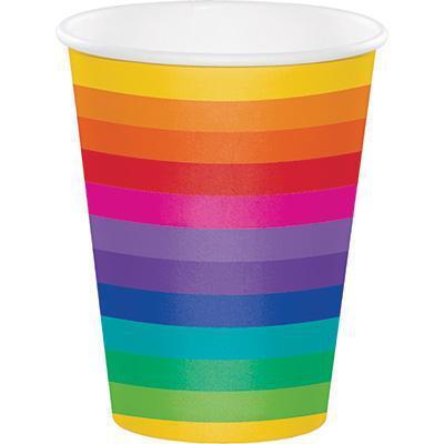 Rainbow Cups-Rainbow Themed Birthday Supplies-Party Things Canada
