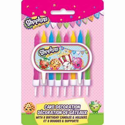 Shopkins Cake Decoration Kit-Shopkins Themed Girl Birthday Party Supplies-Party Things Canada