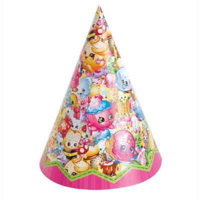 Shopkins Party Hats-Shopkins Themed Girl Birthday Party Supplies-Party Things Canada
