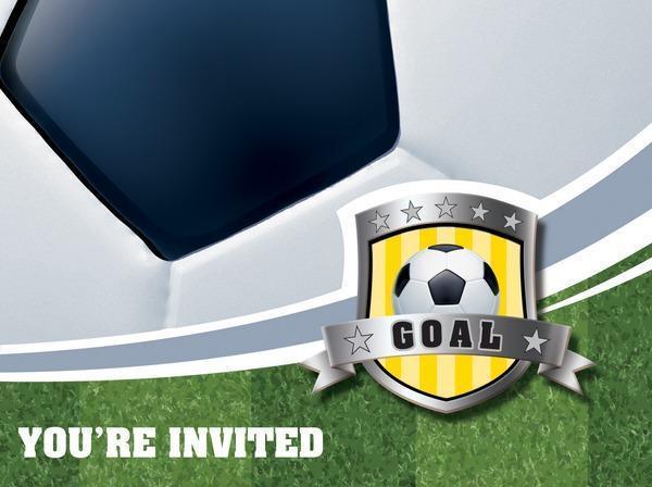 Invitations - Soccer