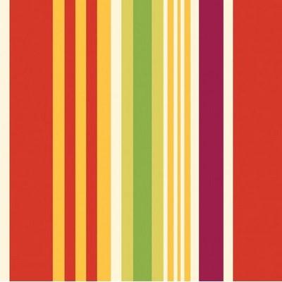 Southwest Chilies Stripes Beverage Napkins-Mexican 5 de Mayo Tableware Supplies-Party Things Canada