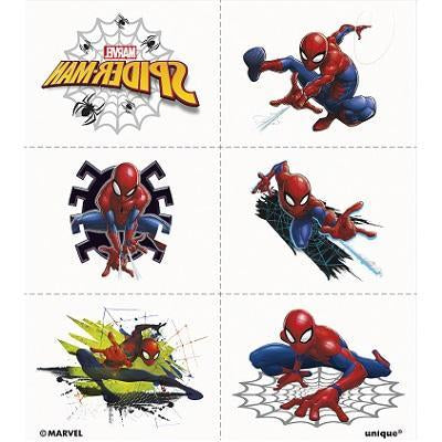 New Spider-Man Temporary Tattoos-Party Things Canada