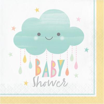 Sunshine Baby Showers "Baby Shower" Luncheon Napkins-Party Things Canada