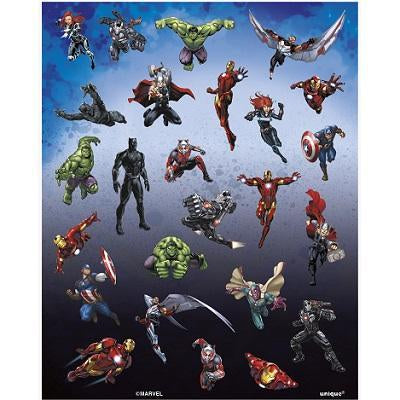 The Avengers Stickers-Party Things Canada