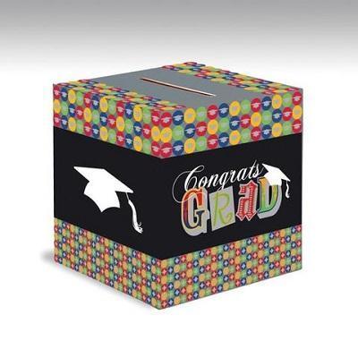 Time to Shine Cards Box-Graduation Themed Paper Tableware and Decorations-Party Things Canada