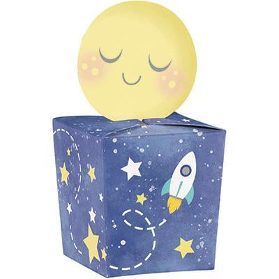 To the Moon and Back Favor Boxes-Lullaby Themed Baby Shower Supplies-Party Things Canada
