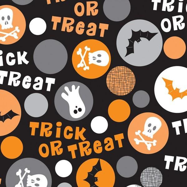 Tricks and Candy Beverage Napkins-Halloween Paper Tableware-Party Things Canada