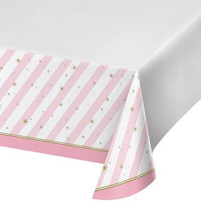Twinkle Toes Plastic Tablecover-Ballerina Themed Birthday Supplies-Party Things Canada