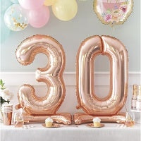 Numeral Standing Foil Balloons-Party Things Canada