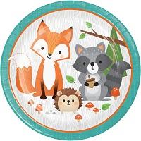 Wild Woodland Animals Birthday Supplies - Party Things Canada