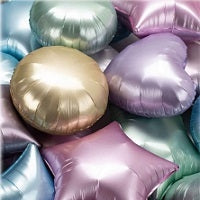 Solid Color Foil Balloons-Party Things Canada