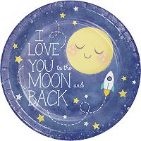 To The Moon and Back 1st Birthday Party Supplies