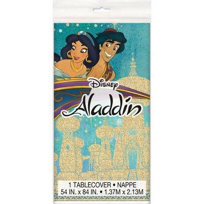 Aladdin Plastic Tablecover-Disney's Aladdin Birthday Supplies and Decorations-Party Things Canada