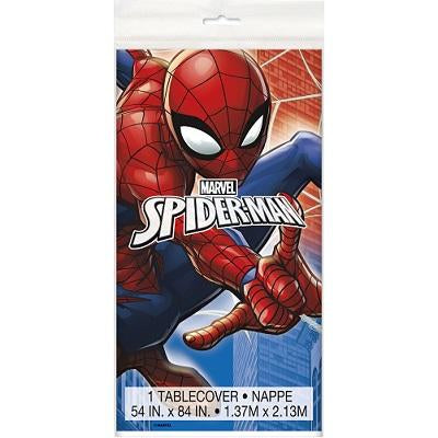 New Spider-Man Plastic Tablecover-Party Things Canada
