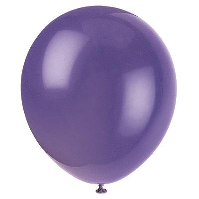 Amethyst Purple Latex Balloons-Solid Color Latex Balloons-Party Things Canada