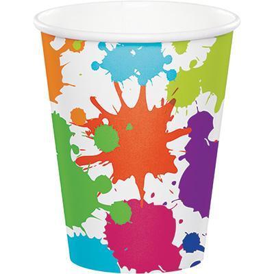 Art Party Cups-Artist Themed Birthday Supplies-Party Things Canada