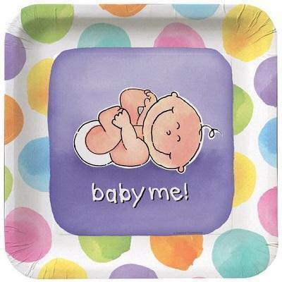 Baby Me Banquet Plates Baby Shower Creative Converting 