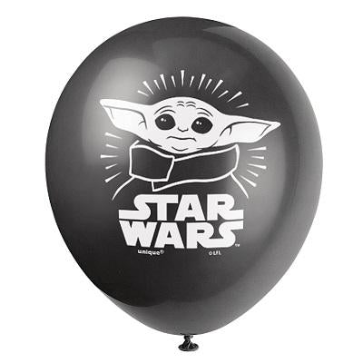 Baby Yoda Latex Balloons-Party Things Canada