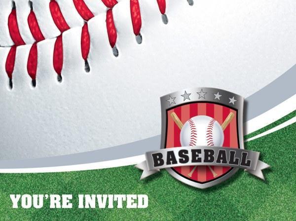 Baseball Party Invitations Sporting Events Creative Converting 