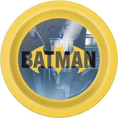 Batman Luncheon Plates-Party Things Canada