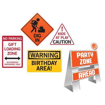 Big Dig Construction Easel and Signs Set-Party Things Canada