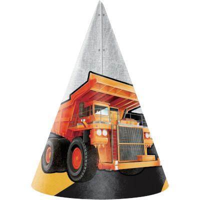 Big Dig Construction Party Hats-Party Things Canada