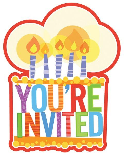 Invitations - Birthday Joy