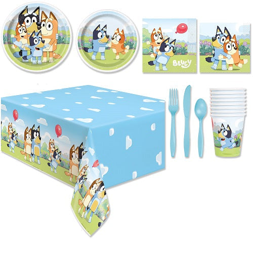 Bluey Tableware Party Pack for 8 Guests