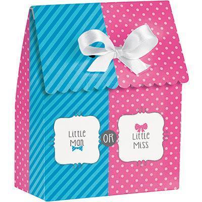 Bow or Bowtie Favor Bags-Baby Shower Gender Reveal Supplies-Party Things Canada
