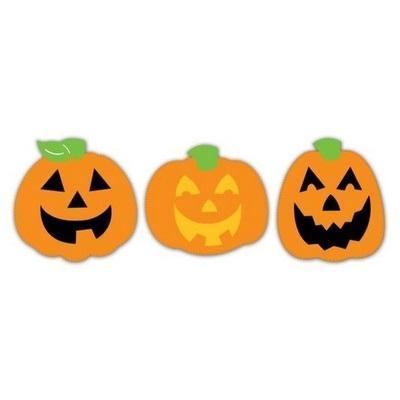 Felt Pumpkins Cutouts-Halloween Decorations-Party Things Canada