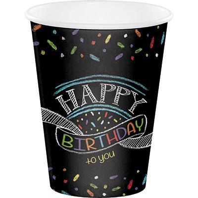 Chalk Birthday Cups Birthday Party Creative Converting 