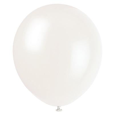 Clear Latex Balloons-Solid Color Latex Balloons-Party Things Canada