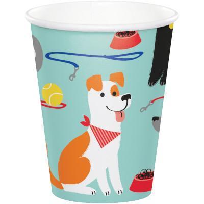 Dog Party Cups-Dogs Themed Birthday Supplies-Party Things Canada