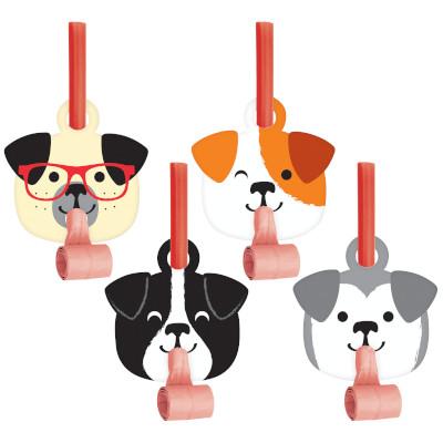 Dog Party Blowouts-Dogs Themed Birthday Supplies-Party Things Canada