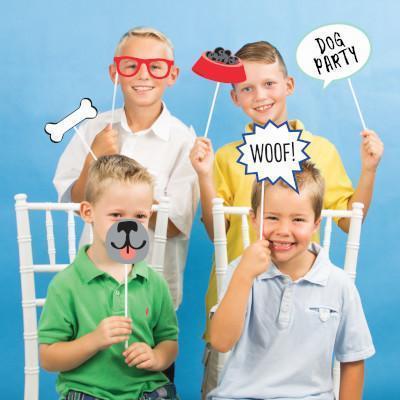 Dog Party Photo Booth Prop-Dogs Themed Birthday Supplies-Party Things Canada